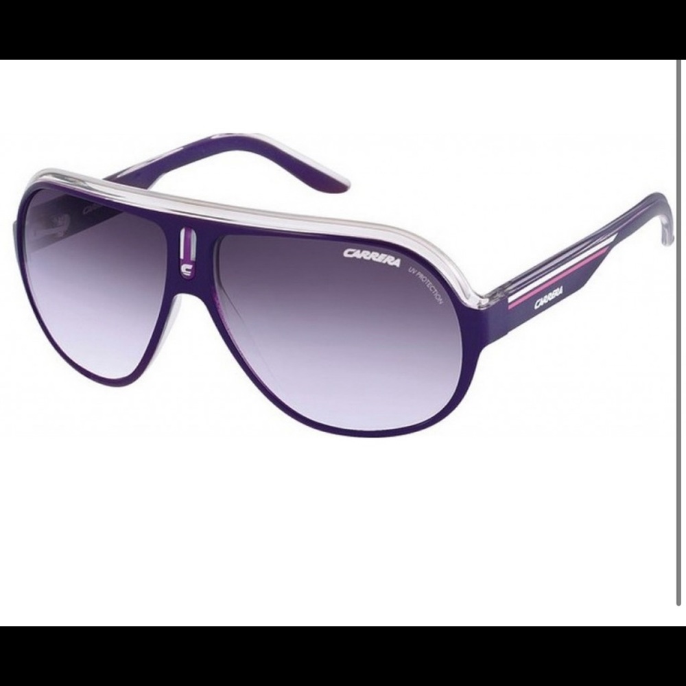 Brand new! Sold out! With case! Carrera Speedway KC9 TB Violet Sunglasses